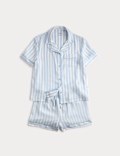 Kids' Satin Striped Pyjamas (3-16 Years)