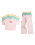3 Pack Graphic Pyjama Set (1-8 Yrs)