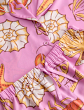 Satin Shell Print Pyjamas (6-16 Yrs)