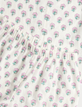 Pure Cotton Floral Print Pyjamas (6-16 Yrs)