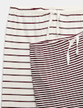 2 Pack Graphic Striped Pyjama Sets (6-16 Yrs)
