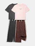2 Pack Pure Cotton Pyjama Sets (6-16 Yrs)