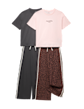 2 Pack Pure Cotton Pyjama Sets (6-16 Yrs)