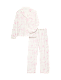 Cotton Modal Brunch Club Print Pyjamas (6-16 Yrs)