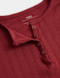 Long Sleeve Button Up Pyjama Top (6-16 Yrs)