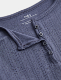 Long Sleeve Button Up Pyjama Top (6-16 Yrs)