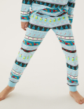 Pure Cotton Fair Isle Pyjamas (6-16 Yrs)
