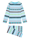 Pure Cotton Fair Isle Pyjamas (6-16 Yrs)