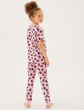 2pk Pure Cotton Animal Print Pyjama Sets (6-16 Yrs)