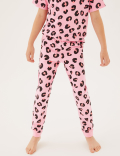 2pk Pure Cotton Animal Print Pyjama Sets (6-16 Yrs)