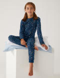 Pure Cotton Star Pyjamas (6-16 Yrs)