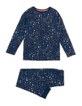 Pure Cotton Star Pyjamas (6-16 Yrs)