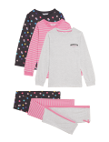 Combo 3 Cotton Mix Crew Neck Nightwear Set