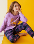 Harry Potter™ Pure Cotton Checked Pyjamas (2-16 Yrs)