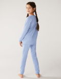 2pk Pure Cotton Star & Striped Pyjama Sets