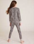 Cotton Leopard Pyjama Set (7-16 Yrs)