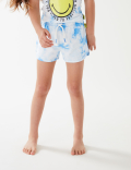 SmileyWorld®Tie Dye Short Pyjamas (6-16 Yrs)