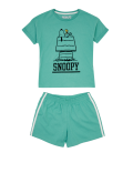 Cotton Snoopy™ Print Short Pyjamas (6-16 Yrs)