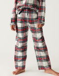 Pure Cotton Checked Pyjamas