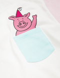 Pure Cotton Percy Pig&trade; Short Pyjamas (2-16 Yrs)