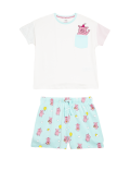 Pure Cotton Percy Pig&trade; Short Pyjamas (2-16 Yrs)