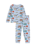 Pure Cotton Transport Pyjamas (1-8 Yrs)