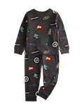 Pure Cotton Badge Pyjamas (1-16 Yrs)