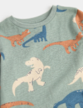 Pure Cotton Dinosaur Pyjamas (1-16 Yrs)