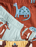 3 Pack Animal Print Pyjama Sets (1-8 Yrs)