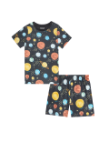 Pure Cotton Glow In The Dark Space Pyjamas (1-8 Yrs)