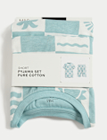 Pure Cotton Printed Short Pyjamas (1-16 Yrs)