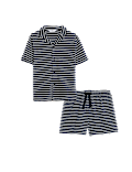 Cotton Rich Striped Pyjamas (1-16 Yrs)