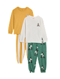 2pk Dog Graphic Pyjama Set (1-8 Yrs)