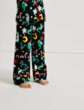 Pure Cotton Dragon Print Pyjamas (0-10 Yrs)