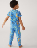 3pk Cotton Rich Animal Pyjama Sets