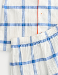 Woven Checked Revere Pyjamas (9 Mths-8 Yrs)