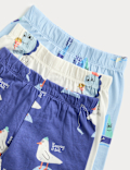 3 Pack Patterned Pyjama Sets (1-8 Yrs)