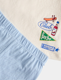 Pure Cotton Weekend Club Pyjamas (1-8 Yrs)