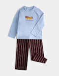 Pure Cotton Hot Dog Graphic Pyjamas (1-8 Yrs)