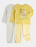 Kids' 2 Pack Tokyo Graphic Pyjama Sets (1-8 Yrs)