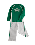 Pure Cotton Sports Style Slogan Pyjamas (1-8 Yrs)