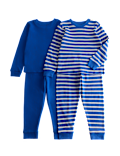 2 Pack Pure Cotton Kids' Waffle Pyjama Sets (1-8 Yrs)