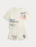 Pure Cotton Hot Wheels&trade; Pyjamas (1-8 Yrs)
