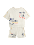 Pure Cotton Hot Wheels&trade; Pyjamas (1-8 Yrs)