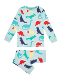 Cotton Rich Dinosaur Print Pyjama Set