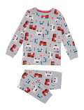 Cotton Rich Fire Engine Pyjama Set (1-7 Yrs)