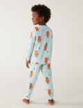 Pure Cotton Gingerbread Man Pyjamas