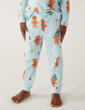 Pure Cotton Gingerbread Man Pyjamas