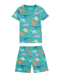 Cotton Rich Dinosaur Short Pyjamas (12 Mths - 7 Yrs)