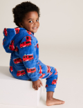 Fleece Print Onesie (1-7 Yrs)